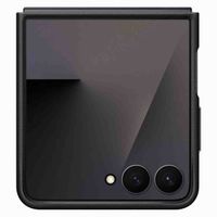 Samsung Original Coque KindSuit en Cuir Végan Samsung Galaxy Z Flip 7 - Black