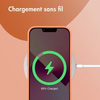 imoshion Coque Couleur Apple iPhone 13 - Apricot Crush Orange