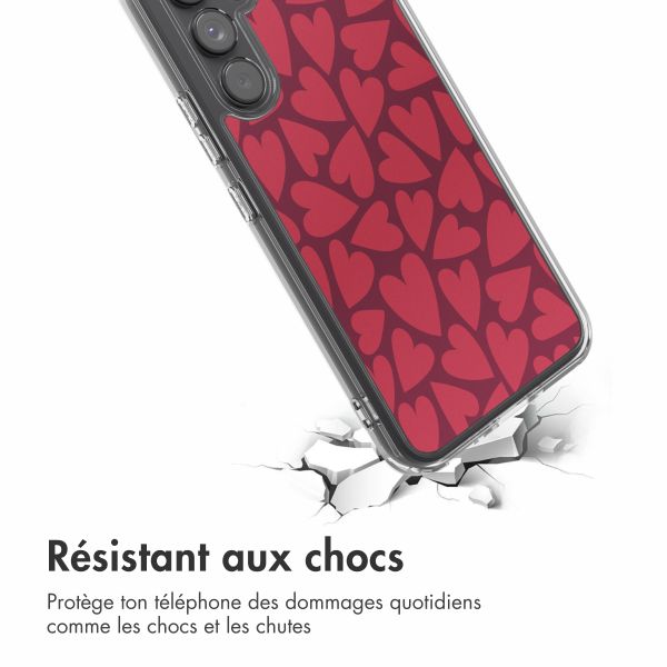 imoshion Coque Design Samsung Galaxy A54 (5G) - Hearty Coral Dust