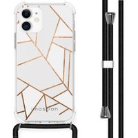 imoshion Coque Design avec cordon iPhone 12 Mini - White Graphic