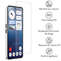 Accezz Protection d'écran en verre trempé Nothing Phone (3a) / (3a) Pro