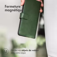 imoshion Étui de téléphone portefeuille Luxe Samsung Galaxy A23 (5G) - Vert