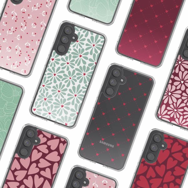 imoshion Coque Design Samsung Galaxy A54 (5G) - Bloom Love Sage Green