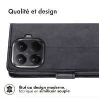 imoshion Étui de télephone portefeuille de luxe Xiaomi 17T - Noir