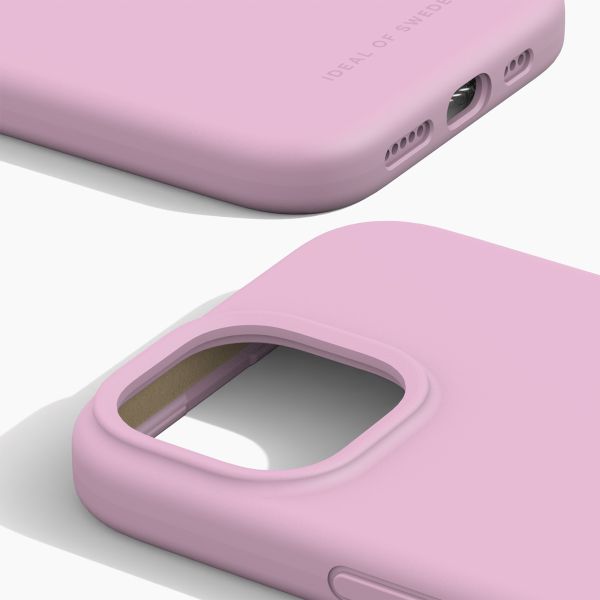 iDeal of Sweden Coque Silicone iPhone 13/14/15/16e - Bubblegum Pink