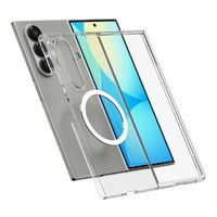 Spigen Coque AirSkin MagSafe Samsung Galaxy Z Fold 7 - Clear / White