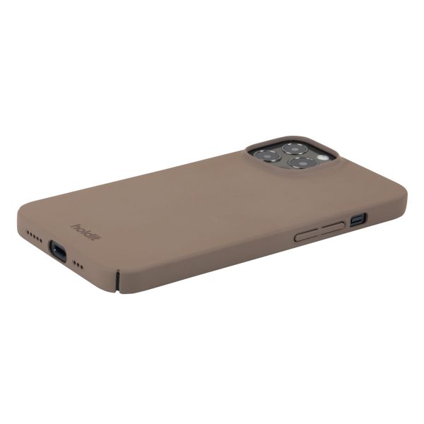 Holdit Coque Slim Apple iPhone 12 (Pro) - Mocha Brown