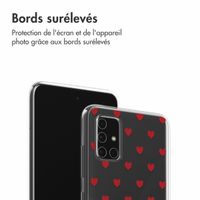 imoshion Coque Design Samsung Galaxy A51 - Red Hearts