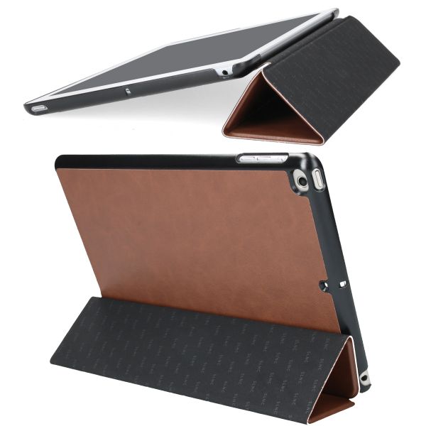 Selencia Coque en cuir vegan Trifold iPad 2018/2017 / Air(2)/Pro 9.7 (2016)