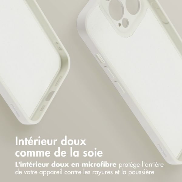 imoshion Coque Couleur avec MagSafe iPhone 13 Pro - Beige