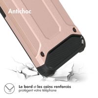 imoshion Coque Rugged Xtreme Samsung Galaxy S22 Plus - Rose Dorée