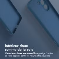 imoshion Coque Couleur avec MagSafe Samsung Galaxy S26 - Bleu foncé