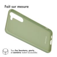 imoshion Coque Couleur Samsung Galaxy S23 Plus - Olive Green