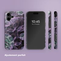 Selencia Coque arrière Vivid avec MagSafe Apple iPhone 16 - Leo Bubble Green