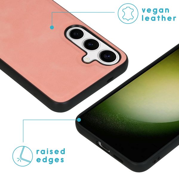 imoshion Etui de télephone luxe 2-en-1 amovible Samsung Galaxy S24 Plus - Rose