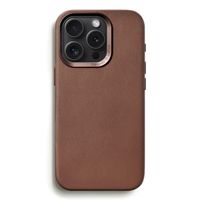 Woodcessories Coque Bio Leather MagSafe iPhone 16 Pro - Brown