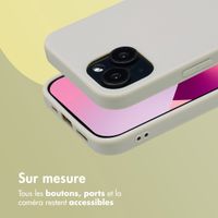 imoshion Coque Couleur Apple iPhone 13 - Gris