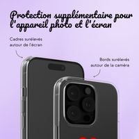 Coque personnalisée avec un cœur iPhone 16 Pro - Transparent