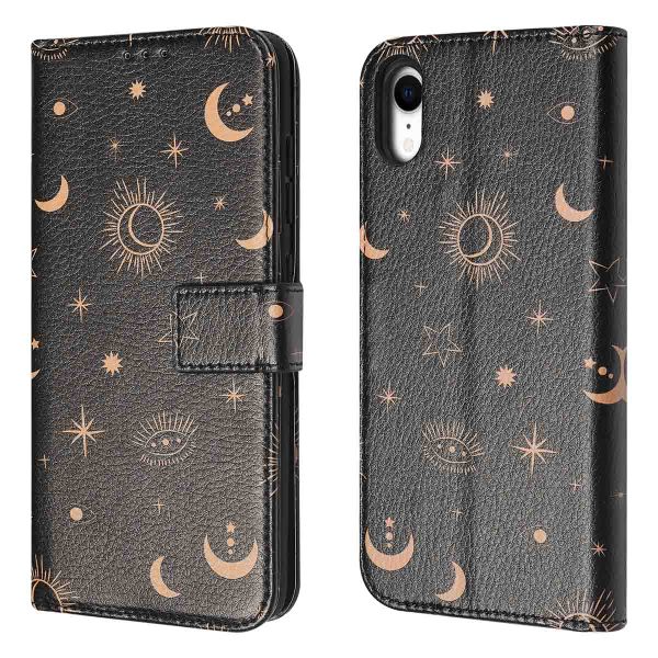 imoshion Étui de télephone portefeuille Design Apple iPhone Xr - Sky Black