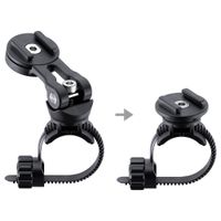 SP Connect Bike Bundle II - Support de téléphone pour vélo iPhone 14 Pro Max - Noir