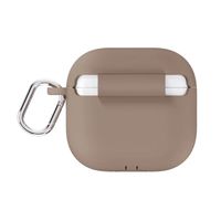 Holdit Coque Solid Silicone Apple AirPods 4 - Mocha Brown