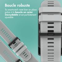 imoshion Bracelet QuickFit® en silicone  - Connexion Garmin 26 mm - Gris