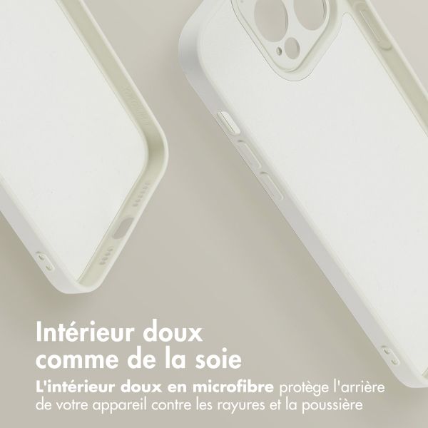 imoshion Coque Couleur avec MagSafe iPhone 14 Pro Max - Beige