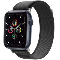 imoshion Bracelet en nylon Trail Apple Watch Series 1 á 10 / SE / Ultra (2) (44/45/46/49 mm) - Noir