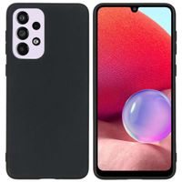 Accezz Coque Couleur Samsung Galaxy A33 - Noir