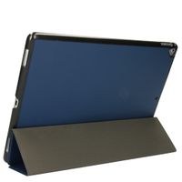 imoshion Coque tablette Trifold Apple iPad Pro 12.9 (2017) / Pro 12.9 (2015) - Bleu foncé