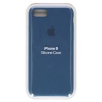 Apple Coque en silicone Apple iPhone SE (2022 / 2020) / 8 / 7 - Blue Cobalt