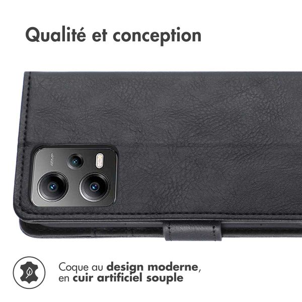 imoshion Étui de télephone portefeuille Xiaomi Poco X5 5G - Noir