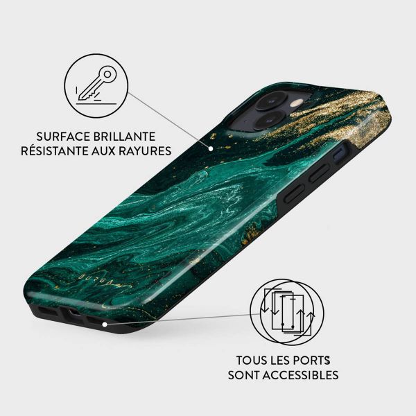 Burga Coque Tough MagSafe iPhone 13 - Emerald Pool