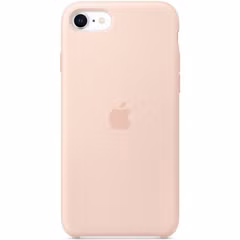 Apple Coque en silicone Apple iPhone SE (2022 / 2020) - Pink Sand