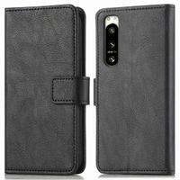 imoshion Étui de téléphone portefeuille Luxe Sony Xperia 5 IV - Noir