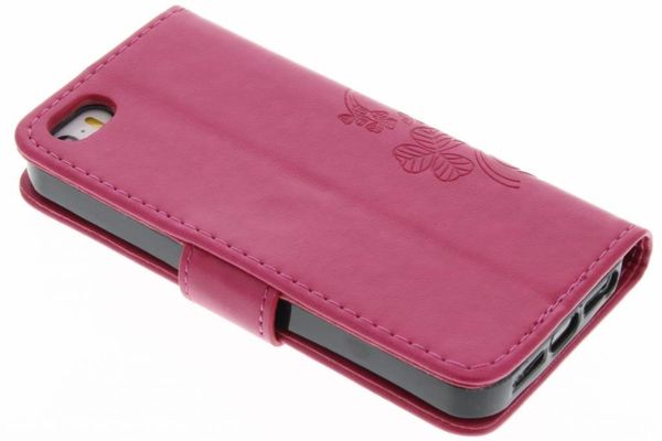 Etui de téléphone Fleurs de Trèfle iPhone SE / 5 / 5s - Rose