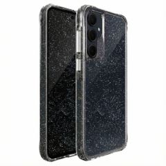 imoshion Coque arrière transparente Pailletée Samsung Galaxy A35 - Argent