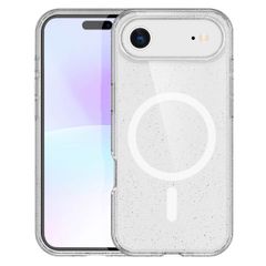 imoshion Coque Pailletée avec MagSafe Apple iPhone Air - Transparent