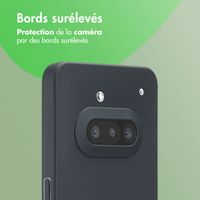 imoshion Coque Couleur Nothing Phone (3a) - Noir