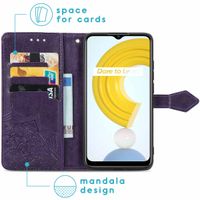 imoshion Etui de téléphone portefeuille Mandala Realme C21 - Violet