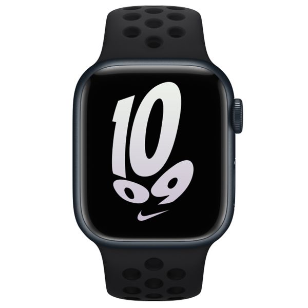 Apple Bracelet Nike Sport Apple Watch Series 1 t/m 9 / SE (38/40/41 mm) | Series 10 / 11 (42 mm) - Noir