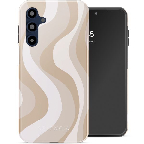 Selencia Coque arrière Vivid Tough Samsung Galaxy A16 - Desert Waves Beige