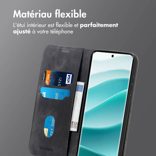 imoshion Étui de téléphone portefeuille Slim Xiaomi Redmi Note 14 Pro (5G) - Noir