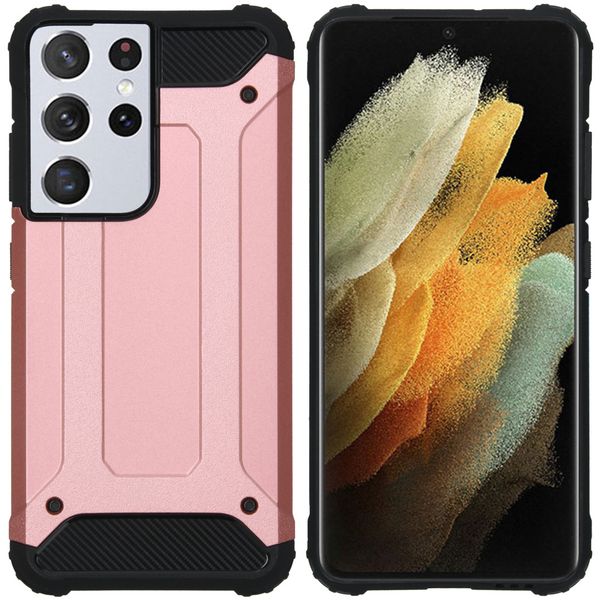 imoshion Coque Rugged Xtreme Galaxy S21 Ultra - Rose Champagne