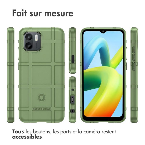 imoshion Coque Rugged Shield Xiaomi Redmi A1 / A2 - Vert foncé
