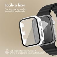 imoshion Coque rigide à couverture complète pour Apple Watch Series 1 / 2 / 3 - 38 mm - Blanc