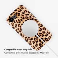 Selencia Coque arrière Vivid avec MagSafe Apple iPhone 16e - Wild Leo