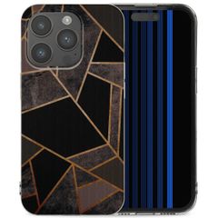 imoshion Coque Design iPhone 15 Pro - Black Graphic