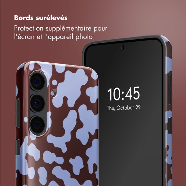 Selencia Coque arrière Vivid Samsung Galaxy S24 - Moo'd Lavender Glow