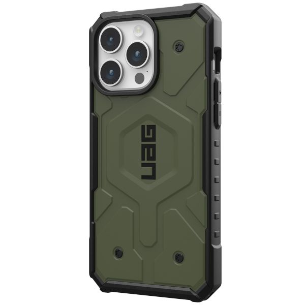 UAG Coque Pathfinder MagSafe Apple iPhone 15 Pro Max - Olive Drab